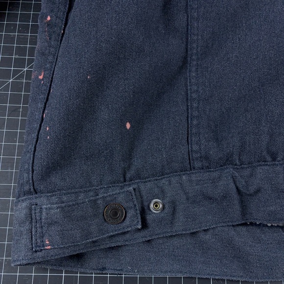 LEVI MENS SHERPA TRUCKER JACKET size large - Picture 12 of 14